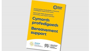 Bereavement support | Cymorth profedigaeth